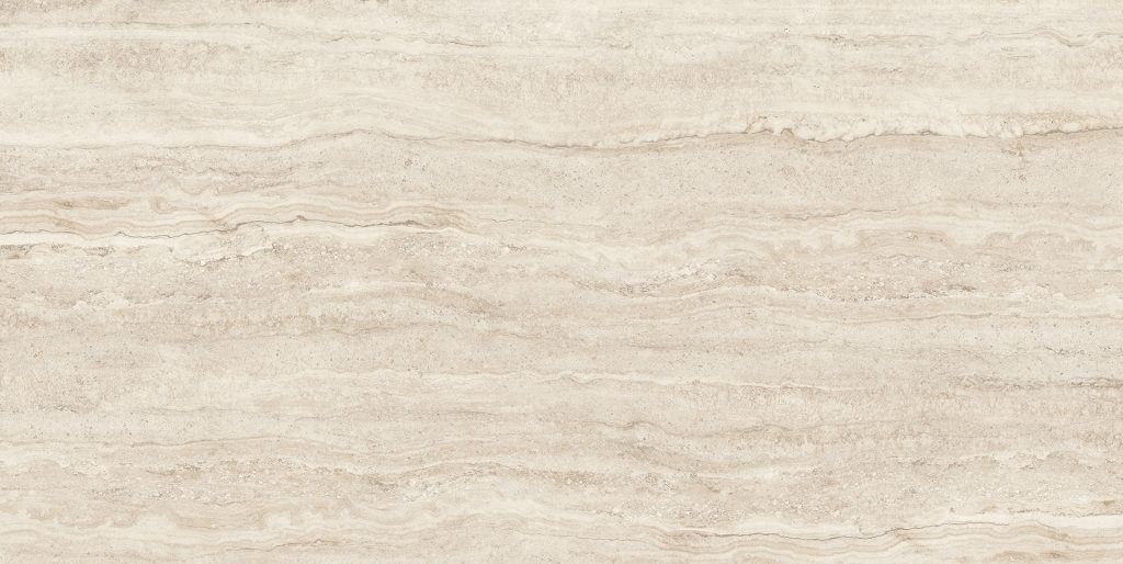 Beige keramiek met een horizontale nerf